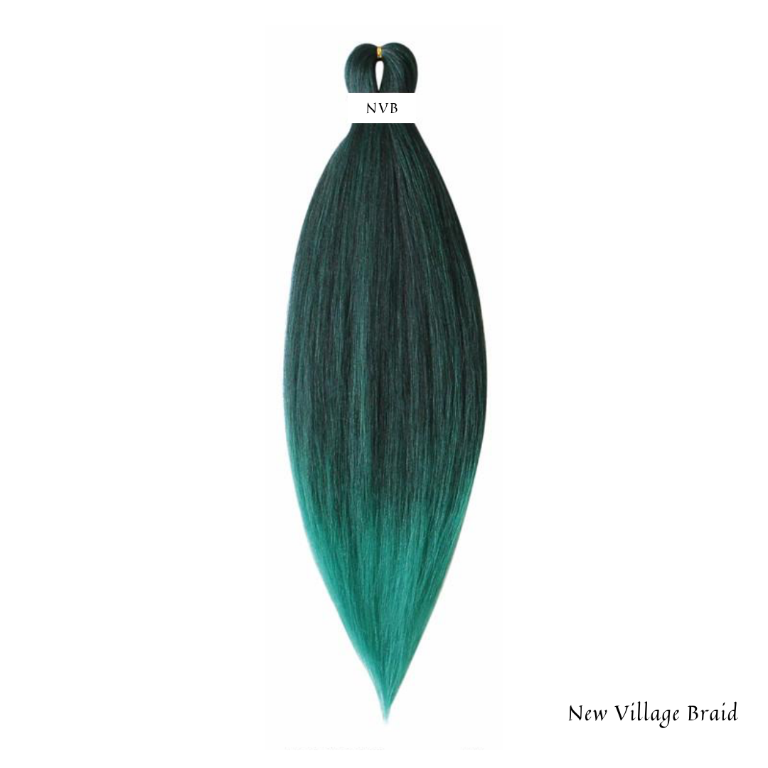 NVB Green Pre Stretched Braids