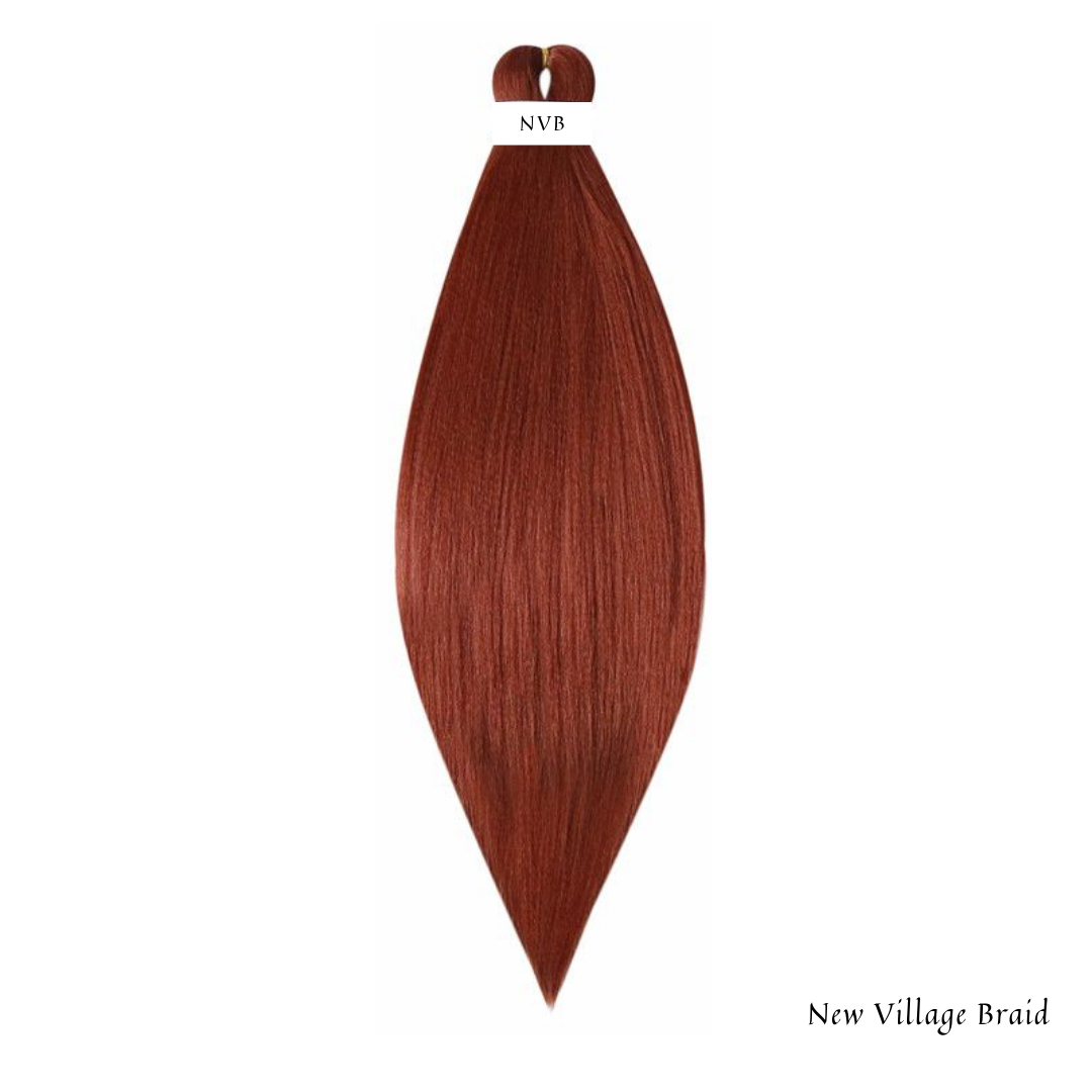 NVB Dark Copper Braiding Hair Pre Stretched