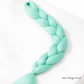Non-toxic glow-in-the-dark braiding hair extensions by New Village Braid