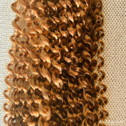Non-toxic crochet Water Wave braiding hair extensions by New Village Braid - video